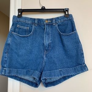American Apparel High-Waisted shorts